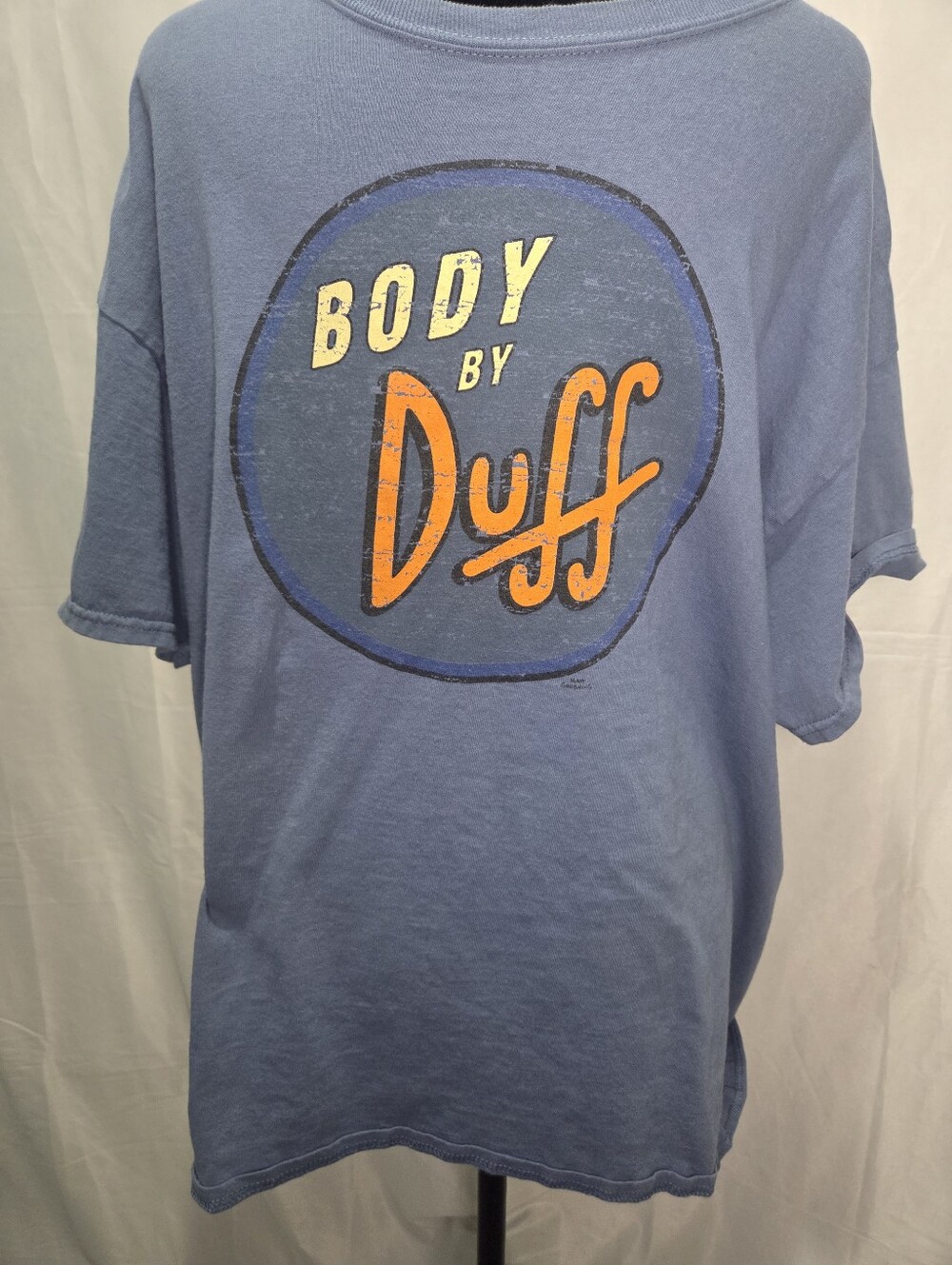 Body by Duff Graphic Short Sleeve Tee - Blue